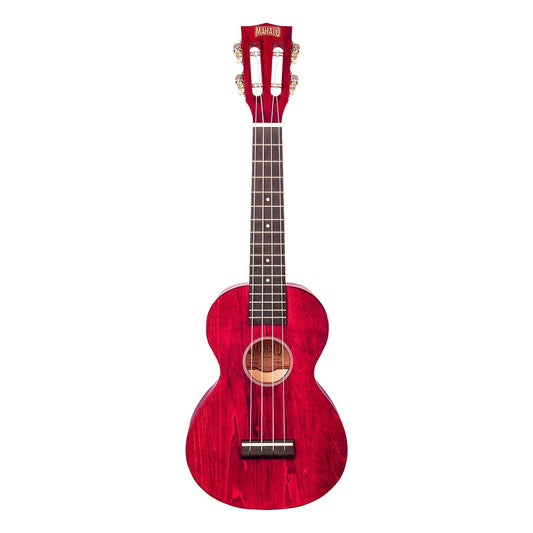 Mahalo Island Series Concert Ukulele Cherry Red With Bag - ML2CR