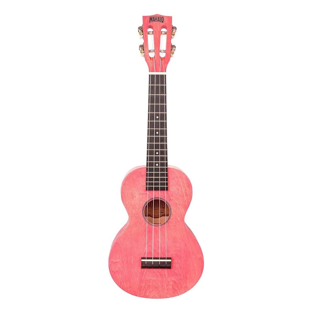 Mahalo Island Series Concert Ukulele Coral Pink With Bag - ML2CP