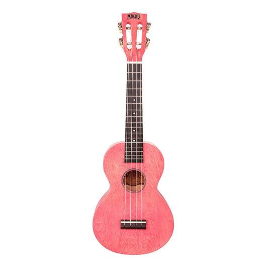Mahalo Island Series Concert Ukulele Coral Pink With Bag - ML2CP