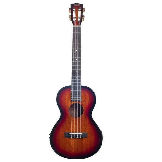 Mahalo Java Series Baritone Ukulele 3 Tone Sunburst With MVT2 Electronics & Bag - MJ4VT3TS