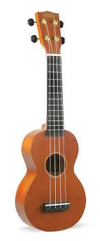 Mahalo Slimline Series Soprano Ukulele Trans. Brown With Bag - MS1TBR