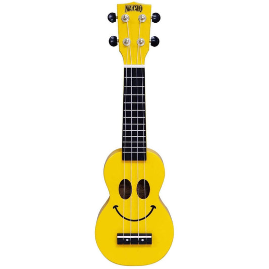 Mahalo U-Smilino Series Sopranino Ukulele Yellow With Bag - U-SMILINO YW