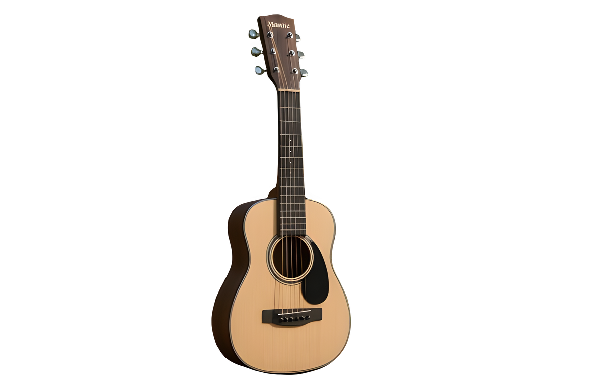 Mantic BG-1E - Travel Size Acoustic Guitar 3/4 Orchestra