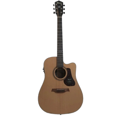 Mantic GT10DC -E Solid Top Semi Acoustic Guitar