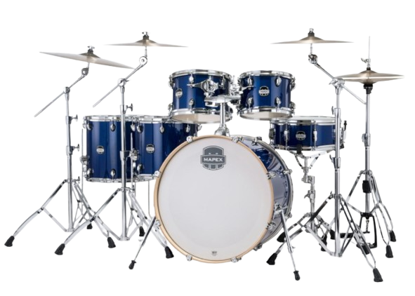 Mapex MM529SFOD Drum Set Mars Maple, 5 pcs, Hybrid, SHELL PACK -Midnight Blue
