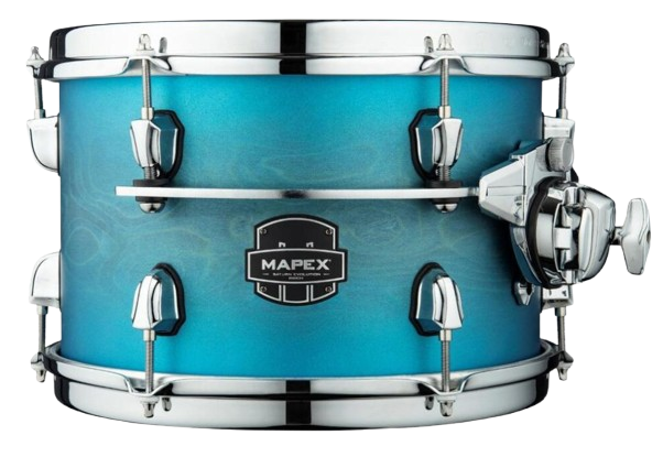Mapex SES4650MPT Snare Drum, Saturn Evolution, 14" (36cm) x 6.5" (17cm) -Exotic Azure Burst