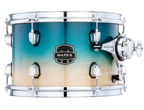 Mapex SRS4650UQ Snare Drum, Saturn, 14" (36cm) x 6.5" (17cm) -Aqua Fade