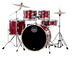 Mapex VE5295FT Drum Set, Venus, 5 pcs, Hybrid with Hardware & Throne