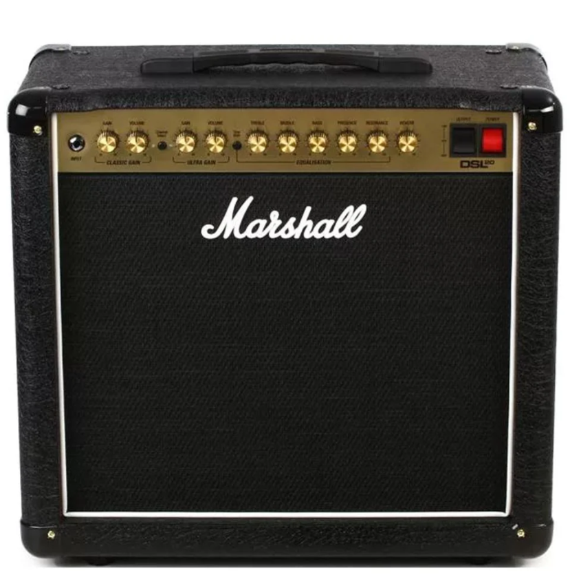 Marshall DSL20CR, 20-Watt Tube Combo Guitar Amplifier