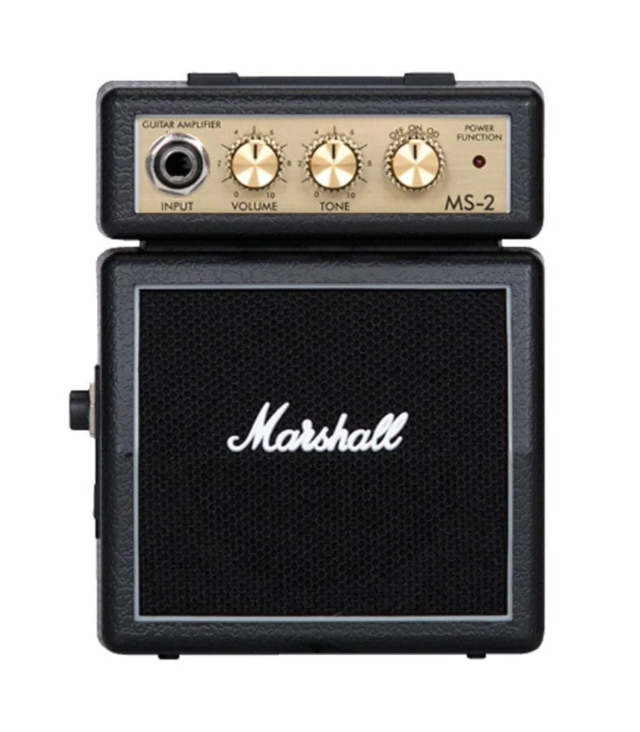Marshall MS-2, 1-Watt Micro Guitar Amplifier - Black