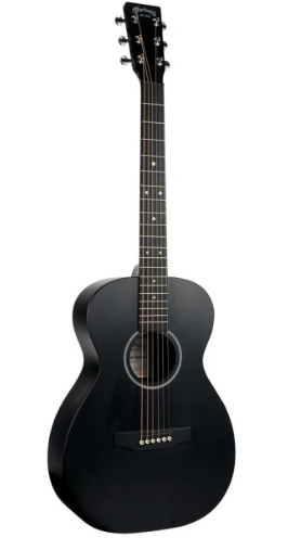 Martin O-X1 0-14 11SPOX1BLK Concert Acoustic Guitar - Black