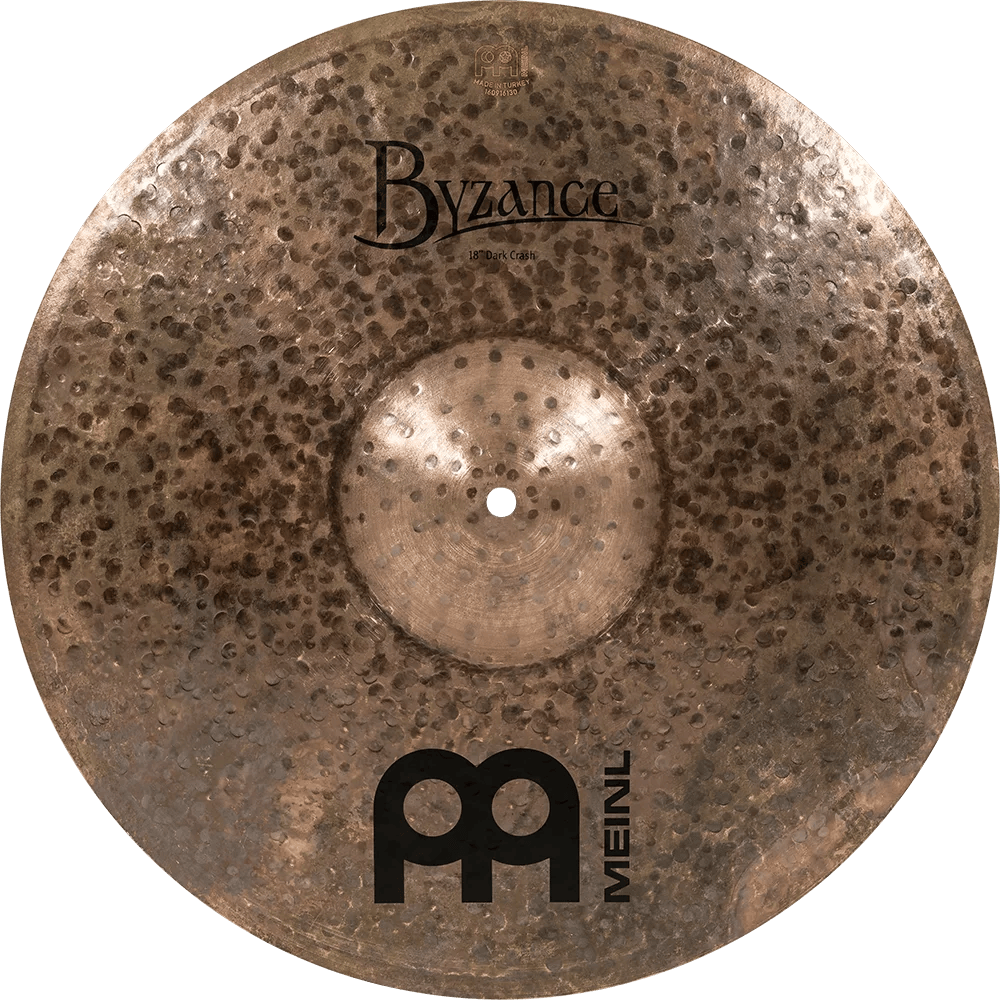 Meinl B18DAC Cymbals, Byzance, Dark, Crash - 18"