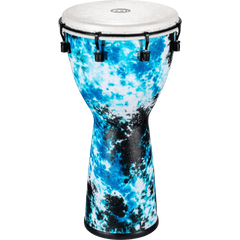 Meinl Djembe, Alpine Series, Galatic Blue Tie Dye , Synthetic Head