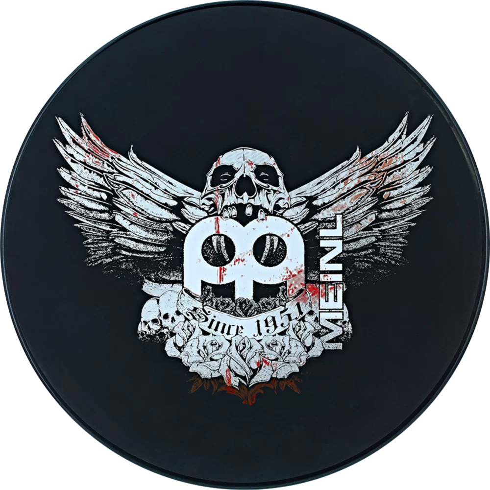 Meinl MPP-12-JB Practice Pad, Jawbreaker, 12in (30cm)-Black