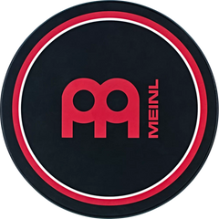 Meinl MPP-12 Practice Pad, 12in (30cm)-Black with Red Meinl Logo