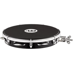 Meinl PA10A-BK-NH-H Pandeiro with Holder, Traditional ABS Series, 10"(25cm), Napa Head
