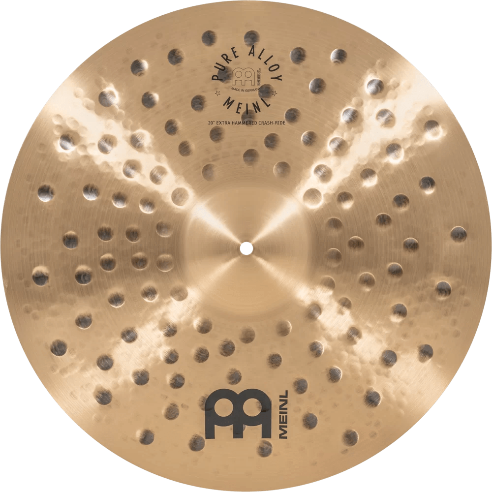 Meinl PA20EHCR Cymbals, Pure Alloy, Extra Hammered Crash Ride - 20"
