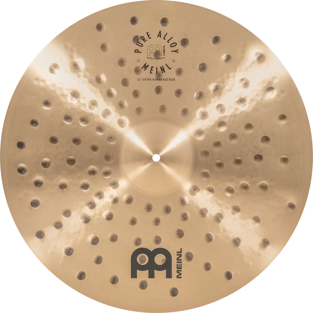 Meinl PA22EHR Cymbals, Pure Alloy, Extra Hammered Ride - 22"