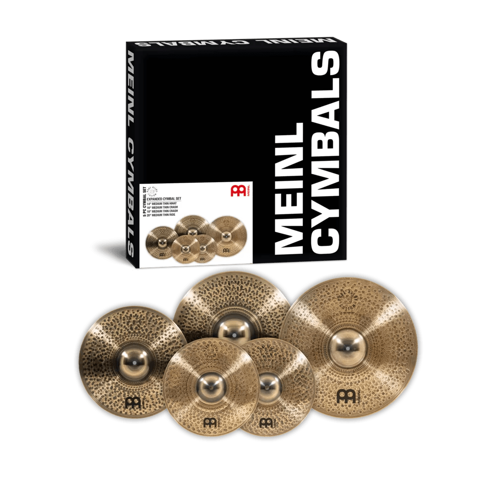 Meinl PAC14161820, Pure Alloy Custom Cymbals Pack