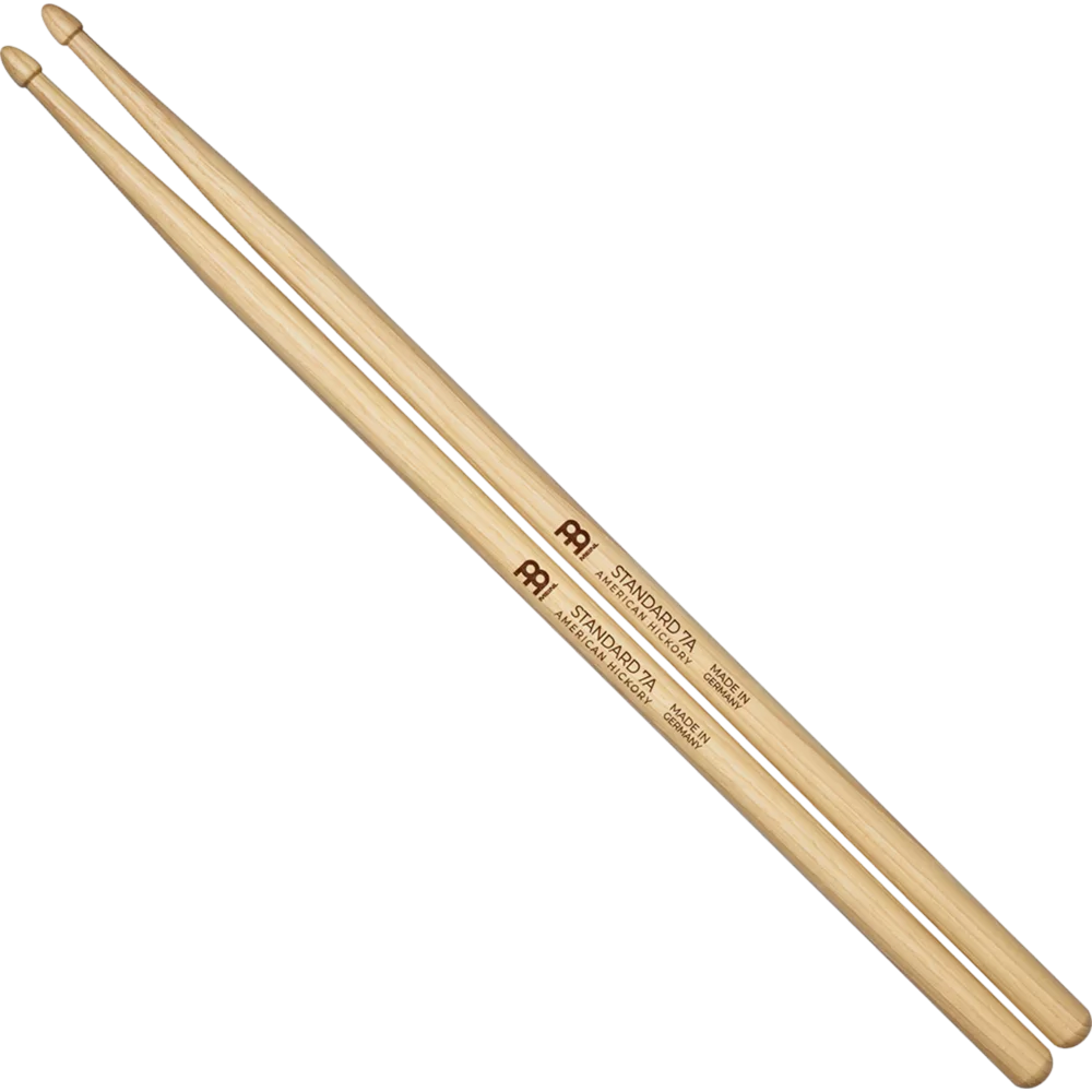 Meinl SB100 Drumstick, Hickory, Acorn Tip -7A