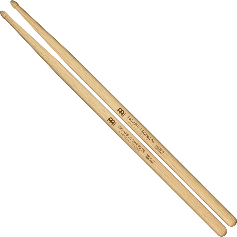Meinl SB122 Drumstick, Big Apple Swing, Wood Tip -7A