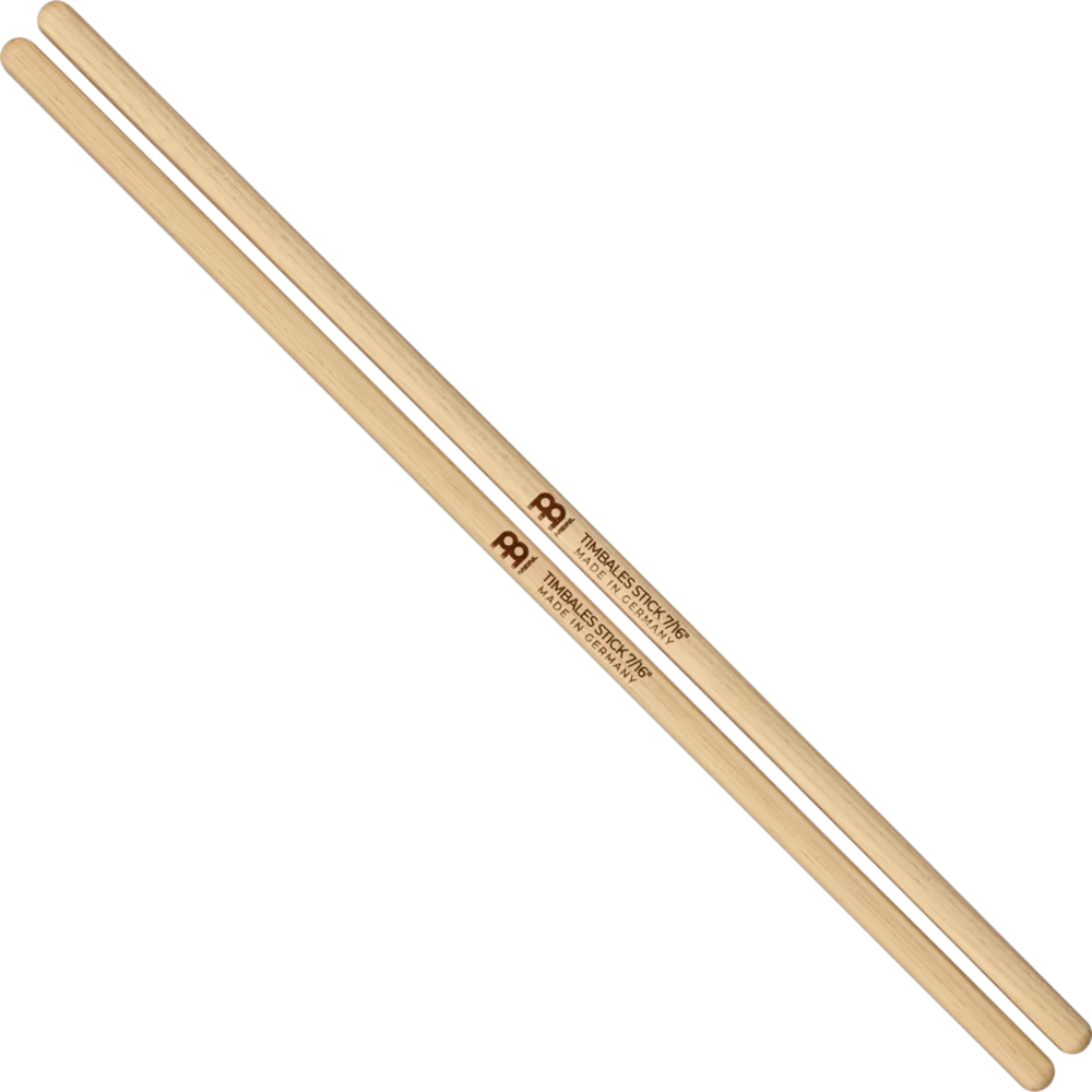 Meinl SB127 Timbale Stick, 7/16" Hickory, Wood Tip