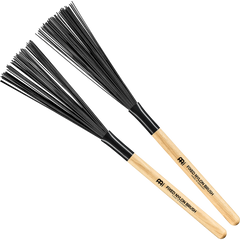 Meinl SB303 Drum Brush, Fixed Nylon with Wooden Handle