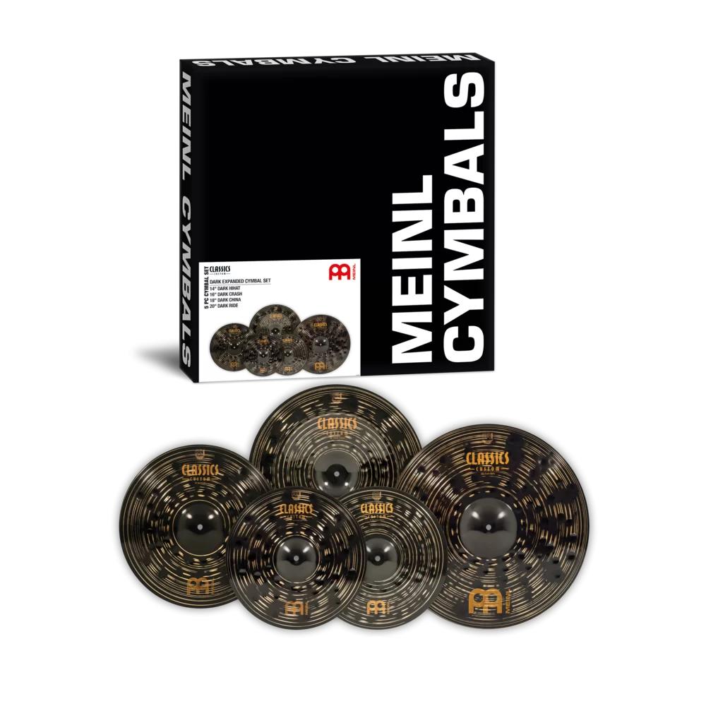 Meinl Set CCD-CS1, Classics Custom Dark Cymbals Pack