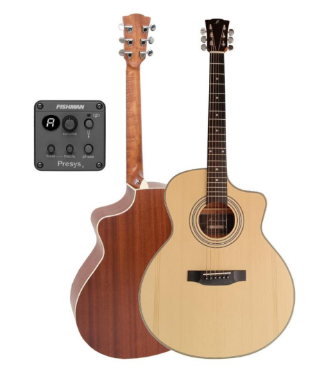 Merida Extrema M1CS EQ Electro-Acoustic Guitar - Natural