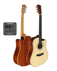 Merida Extrema M1DC-EQ Electro-Acoustic Guitar With Bag - Natural