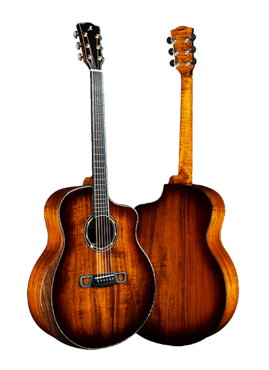 Merida Extrema Scar EQ Electrio-Acoustic Guitar - Sunburst