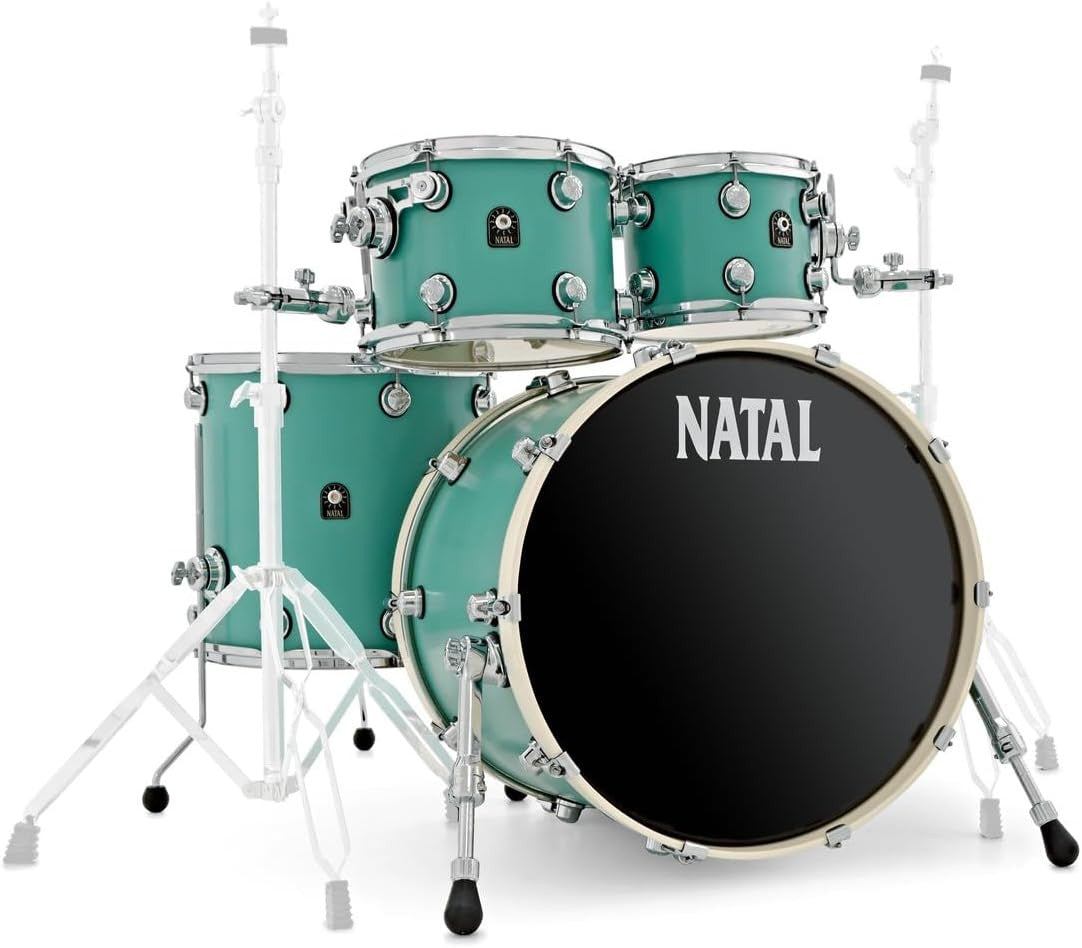 Natal Cafe Racer KTW-UF22 4-Piece Acoustic Drumkit Shell Pack Without Hardware & Cymbals