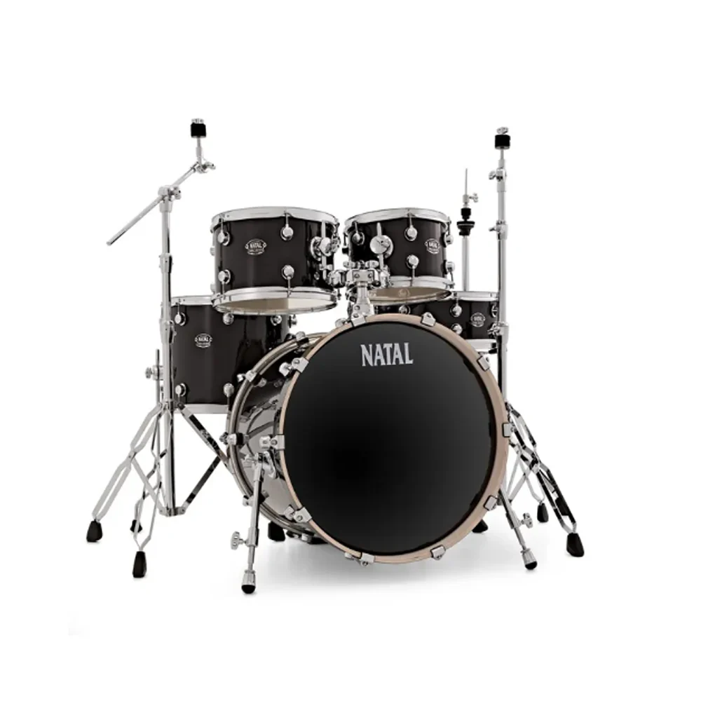 Natal KAR-F20 Arcadia Series Fusion 20 5-Piece Acoustic Drum Kit with Hardware & Stands