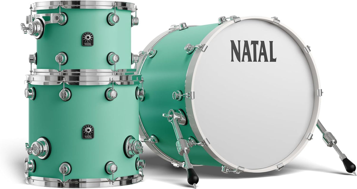 Natal KTW-T20 Cafe Racer Series T20 3 Piece Shell Pack Acoustic Drum Kit