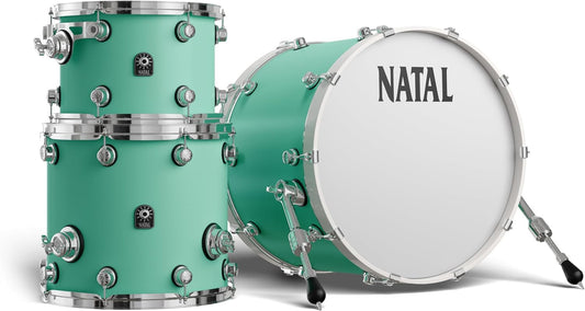 Natal KTW-T20 Cafe Racer Series T20 3 Piece Shell Pack Acoustic Drum Kit