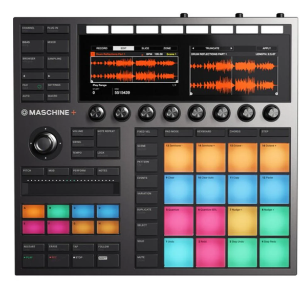 Native Instrument Maschine+ Standalone Production MIDI Controller