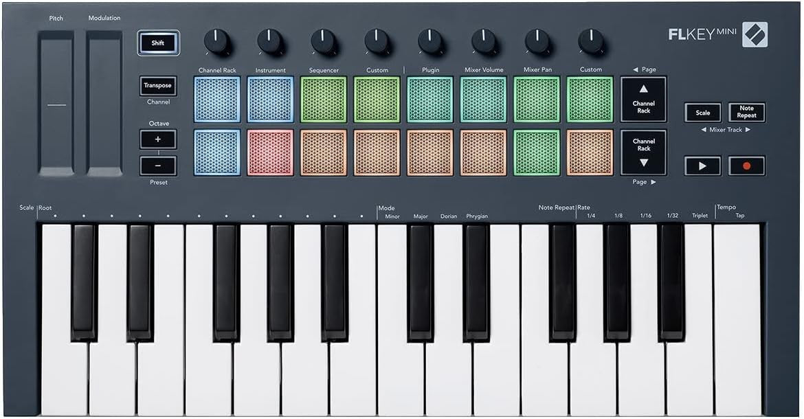 Novation FLKey Mini 25-Keys Midi Controller Keyboard