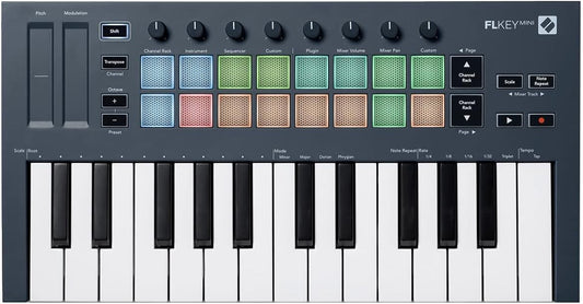 Novation FLKey Mini 25-Keys Midi Controller Keyboard