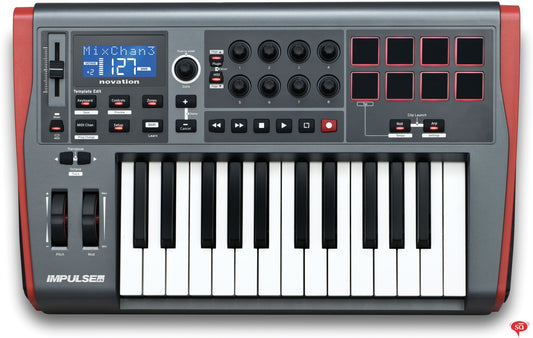 NOVATION IMPULSE 25 MIDI KEYBOARD