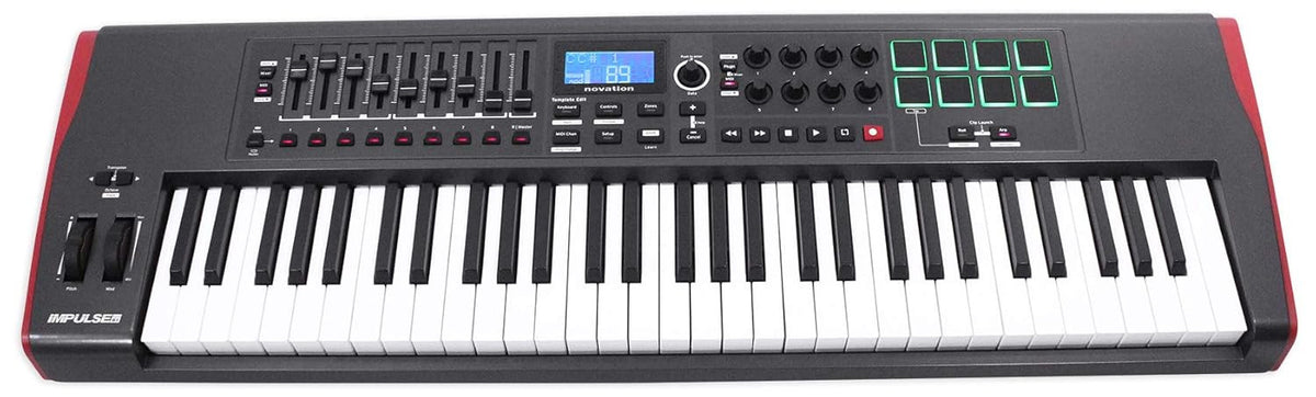 Novation Impulse 61 USB MIDI Controller Keyboard