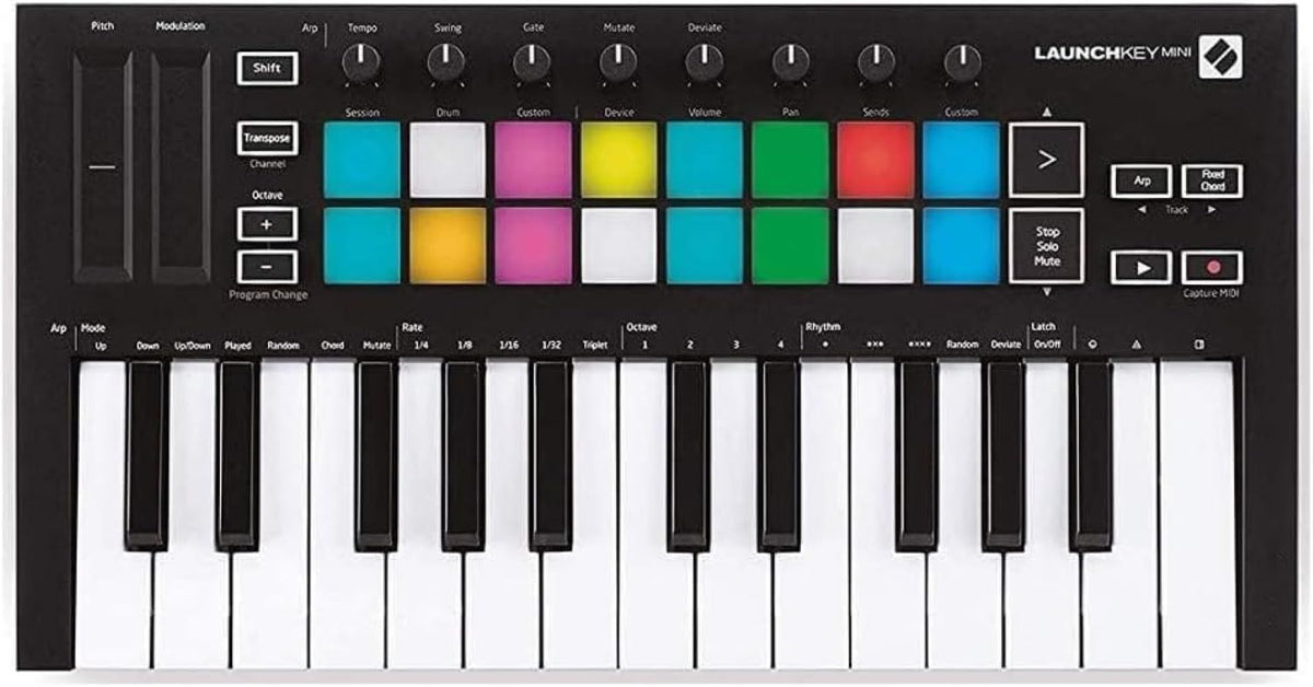Novation Launchkey Mini MK3 - 25-Mini-Key MIDI Keyboard
