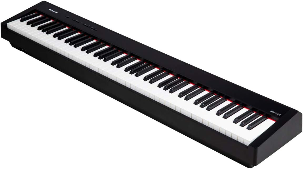 Nux 88-Key Portable Digital Piano NPK-10