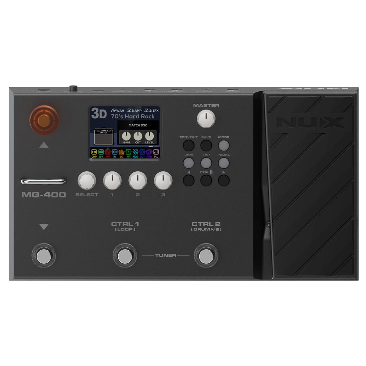 NUX MG-400 Modeling Guitar and Bass Processor