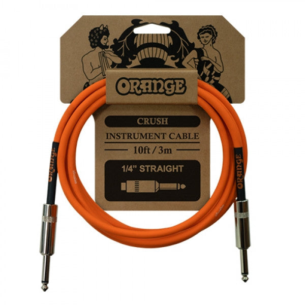 Orange CA034 Crush Straight to Straight Instrument Cable 10ft(3m)