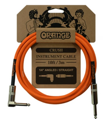 Orange CA035 Cable Crush Angled to Straight Instrument Cable- 3m