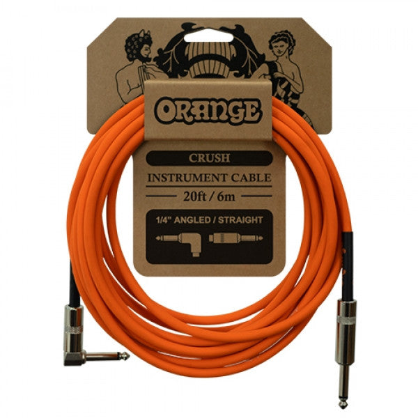 Orange CA036 Crush Straight to Straight Instrument Cable 20ft (6m)