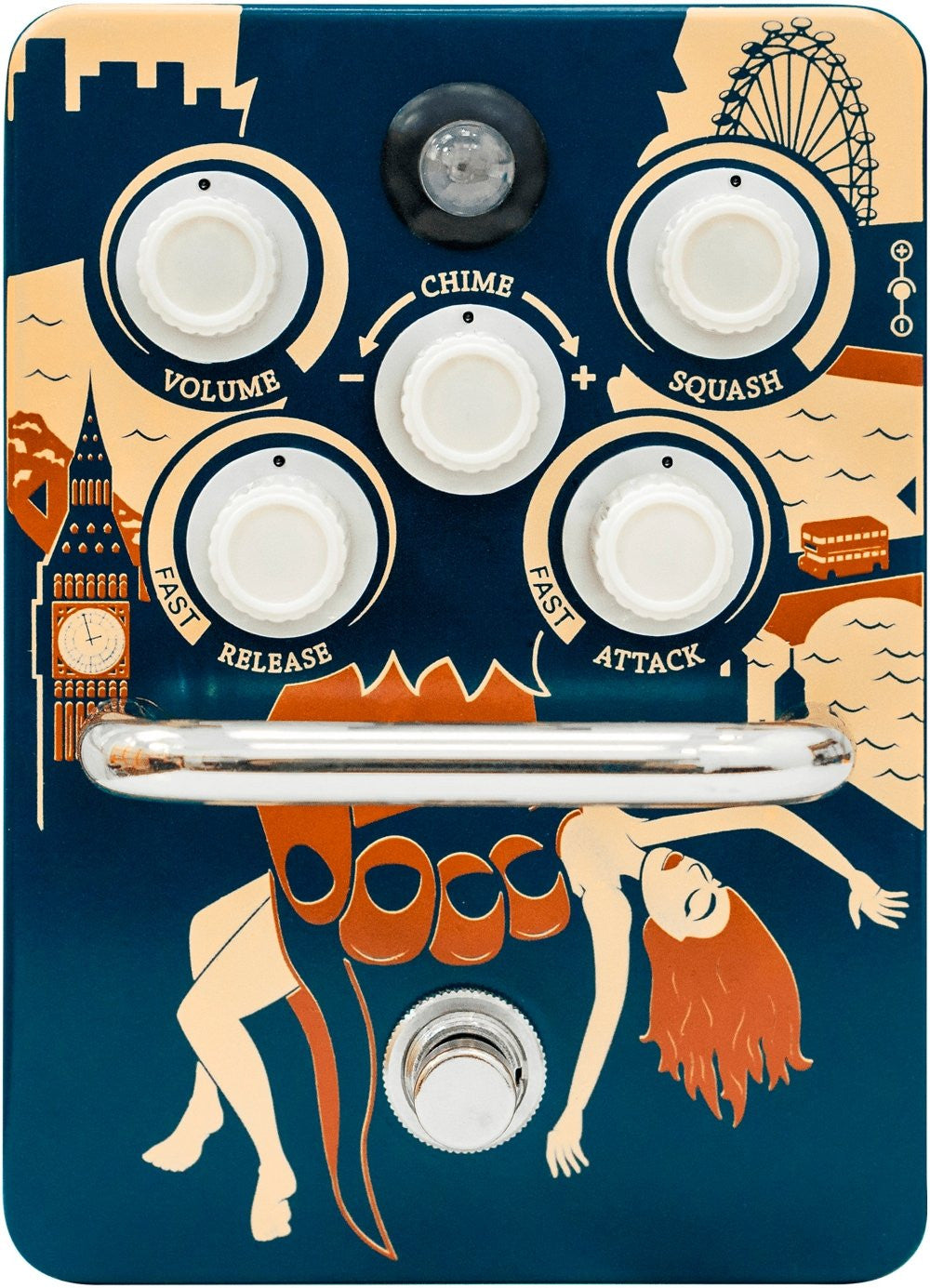 Orange Kongpressor Compressor Pedal