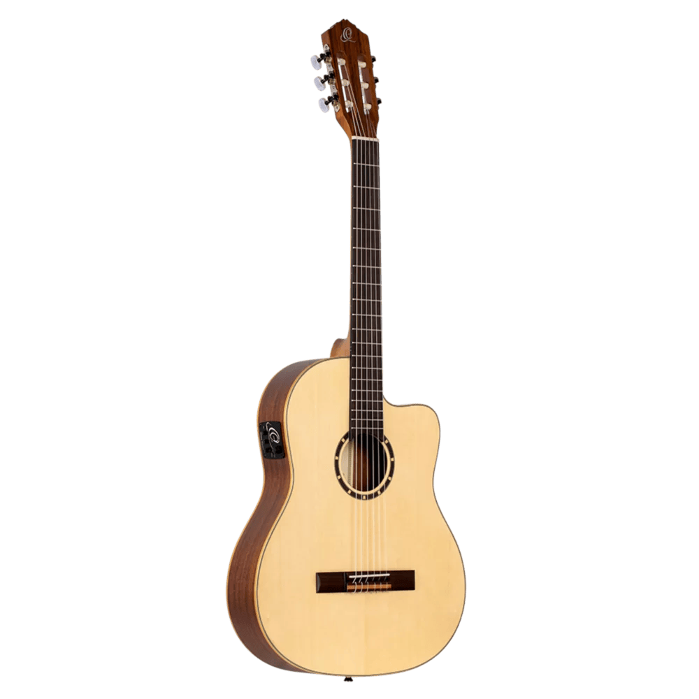 Ortega RCE125SN Family Series Full Size Electro-Classical Guitar Spruce/ Mahogany - Natural