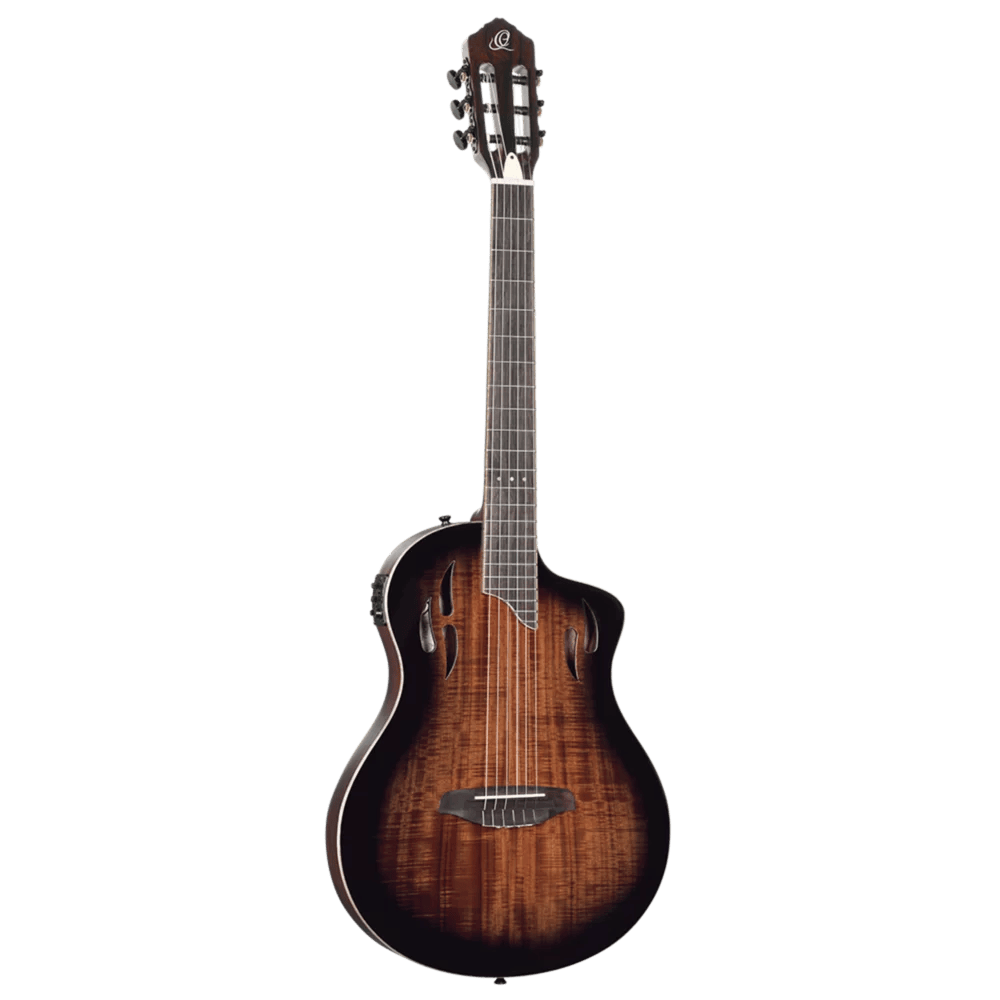 Ortega RTPDLX Classical Electric Guitar, TourPlayer Series with Bag