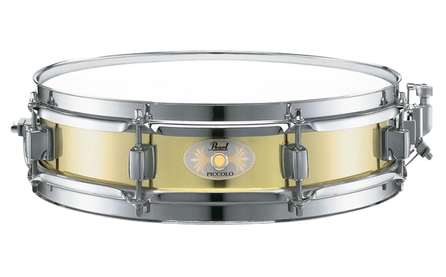 Pearl B1330 Snare Drum, Brass Shell, 13"(33.02 cm) x 3"(7.62 cm)